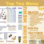 Top Tea menu
