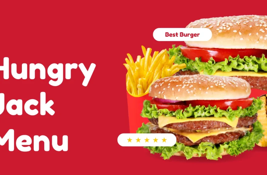 Hungry Jack Menu