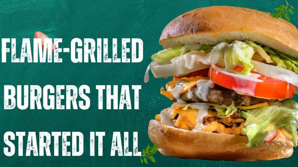 Hungry Jack Menu With Flame-Grilled Burgers That Started It All