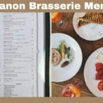 Manon Brasserie Menu