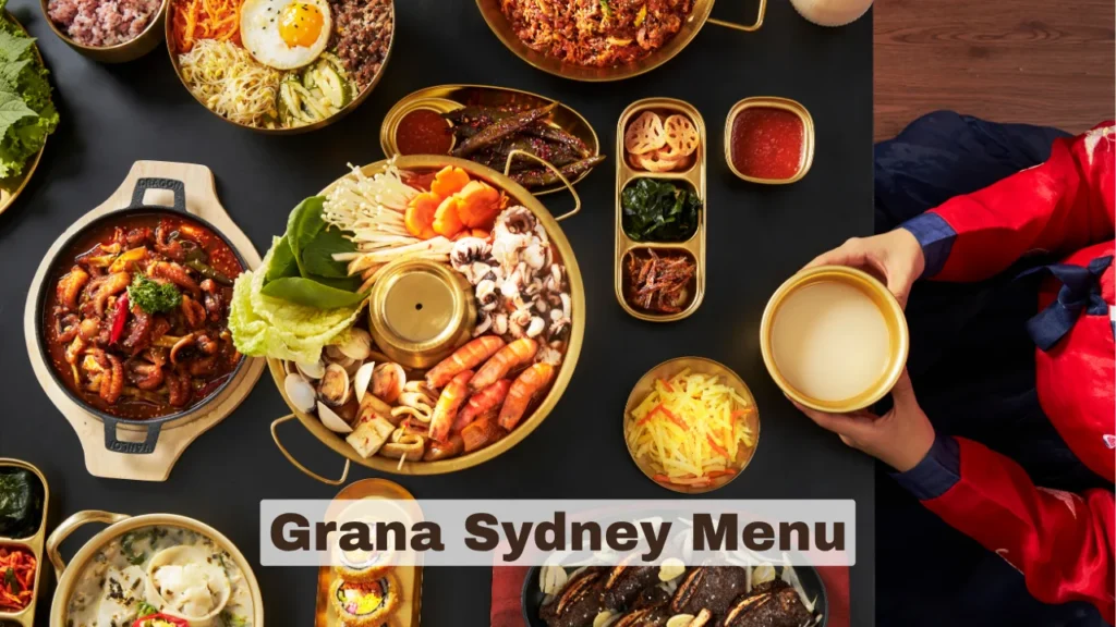 grana sydney menu
