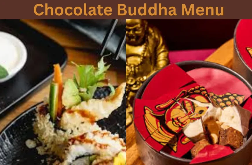 Chocolate Buddha Menu