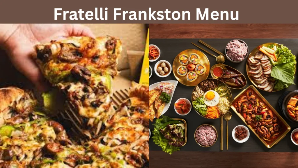 Fratelli Frankston Menu