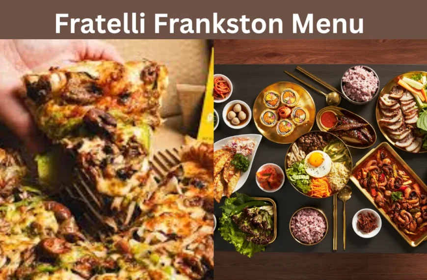 Fratelli Frankston Menu