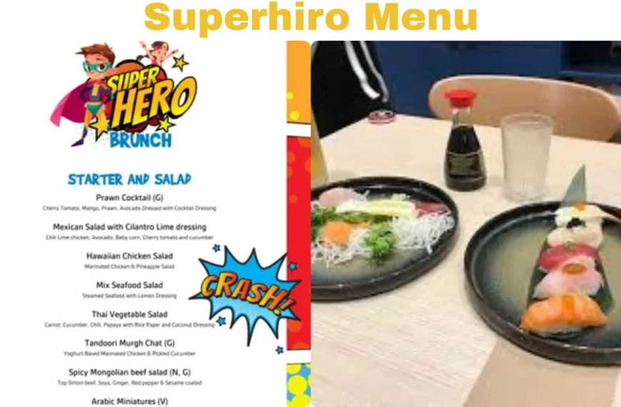 Superhiro Menu