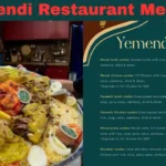 Yemendi Restaurant Menu