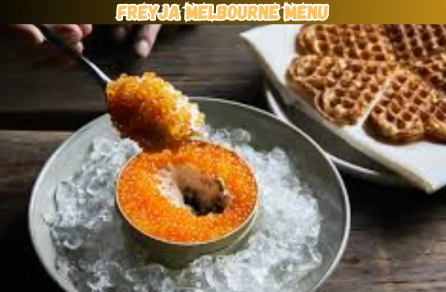 freyja melbourne menu