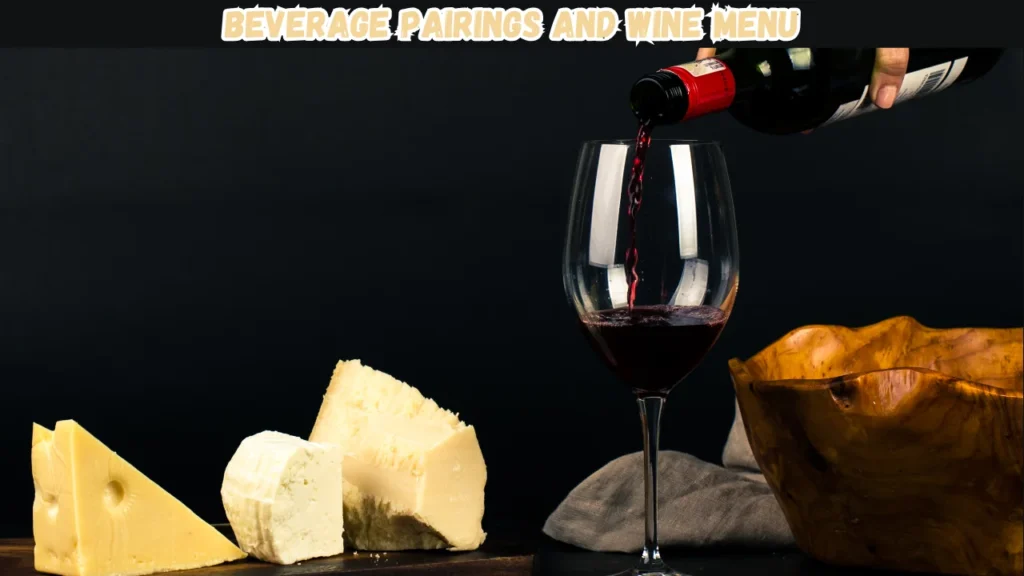 freyja melbourne menu and Beverage Pairings and Wine Menu