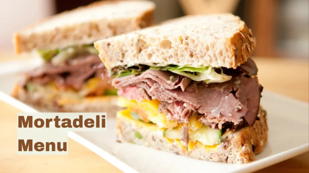mortadeli menu