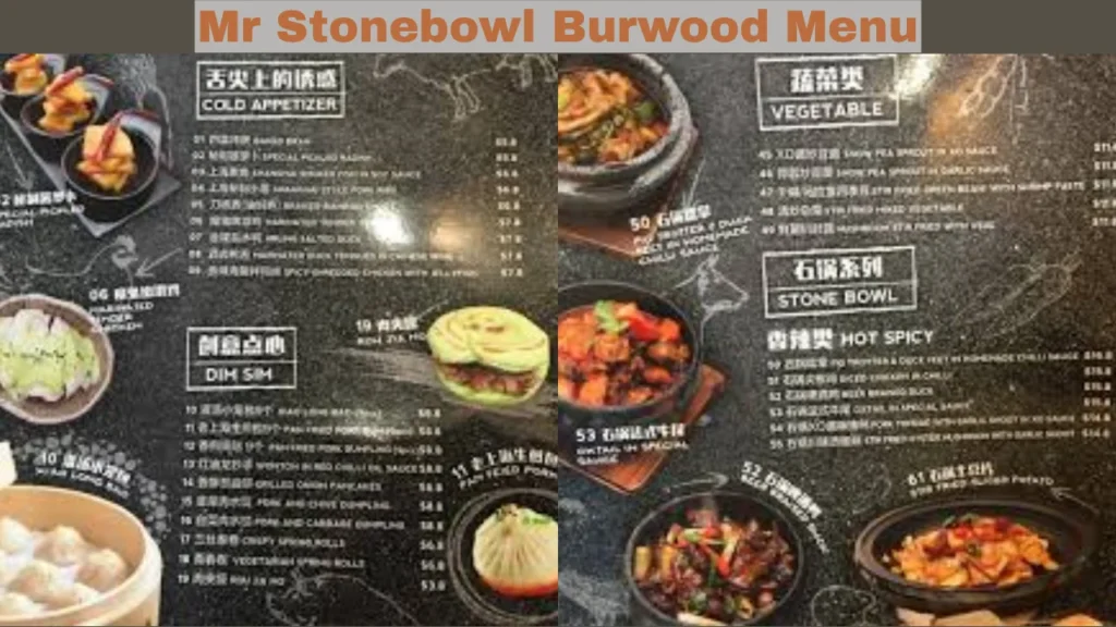 mr stonebowl burwood menu