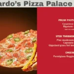 Leonardo’s Pizza Palace Menu