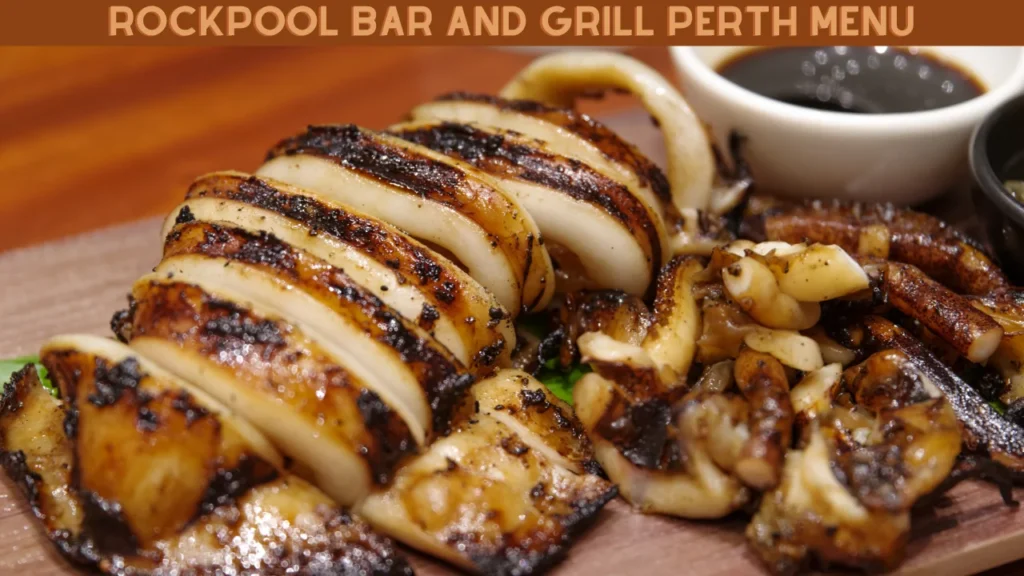 Rockpool Bar and Grill Perth Menu