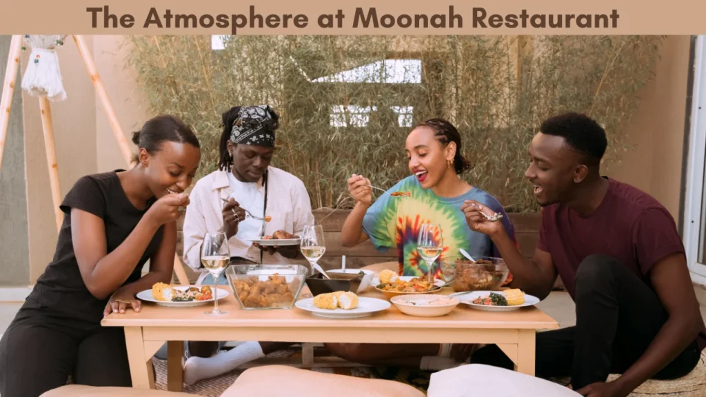 The Atmosphere at Moonah Restaurant
