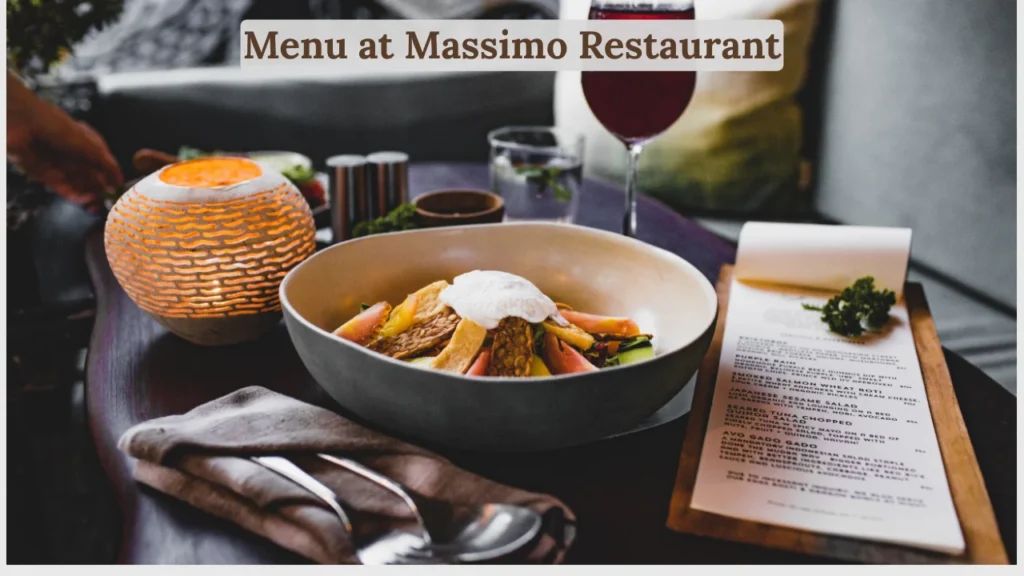 Massimo Restaurant & Bar Reviews and Menu at Massimo Restaurant