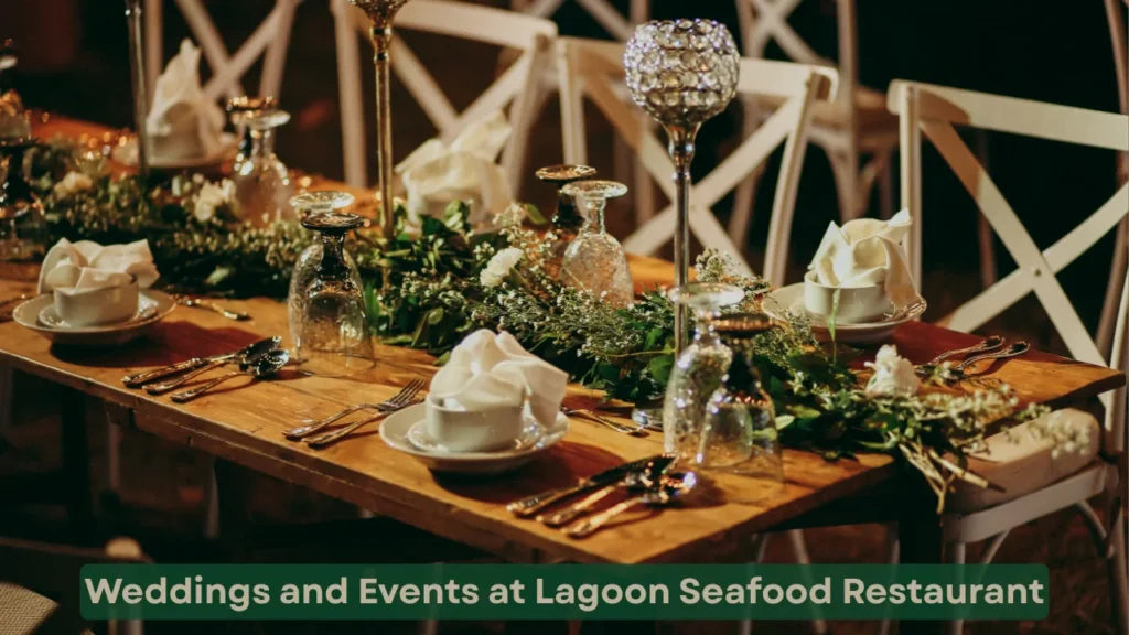 Weddings and Events at Lagoon Seafood Restaurant