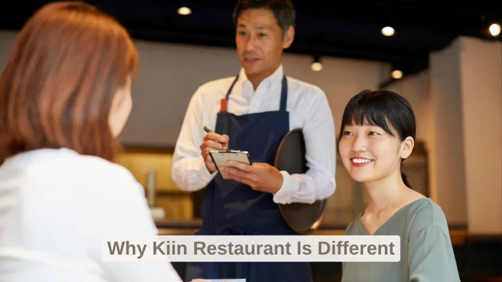 Why Kiin Restaurant Is Different