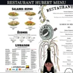 restaurant hubert menu