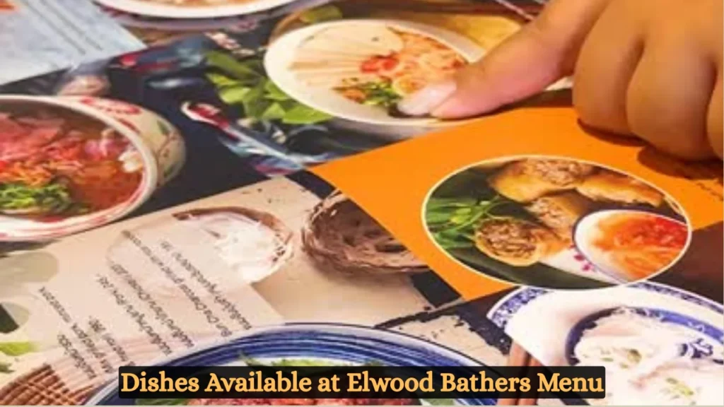 Dishes Available at Elwood Bathers Menu