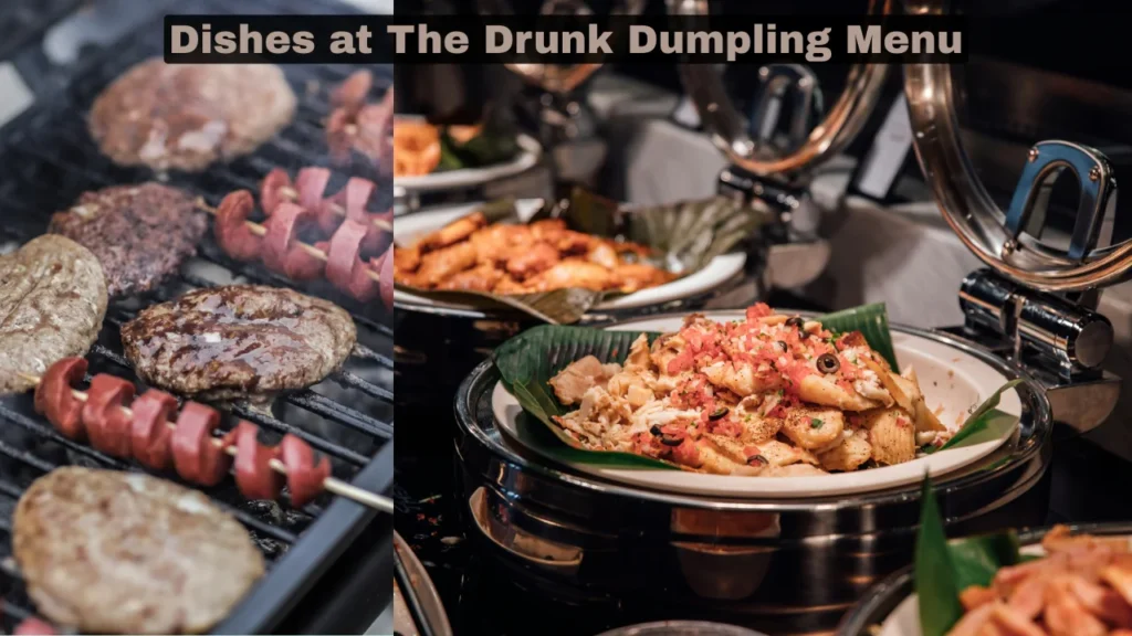 Dishes at The Drunk Dumpling Menu