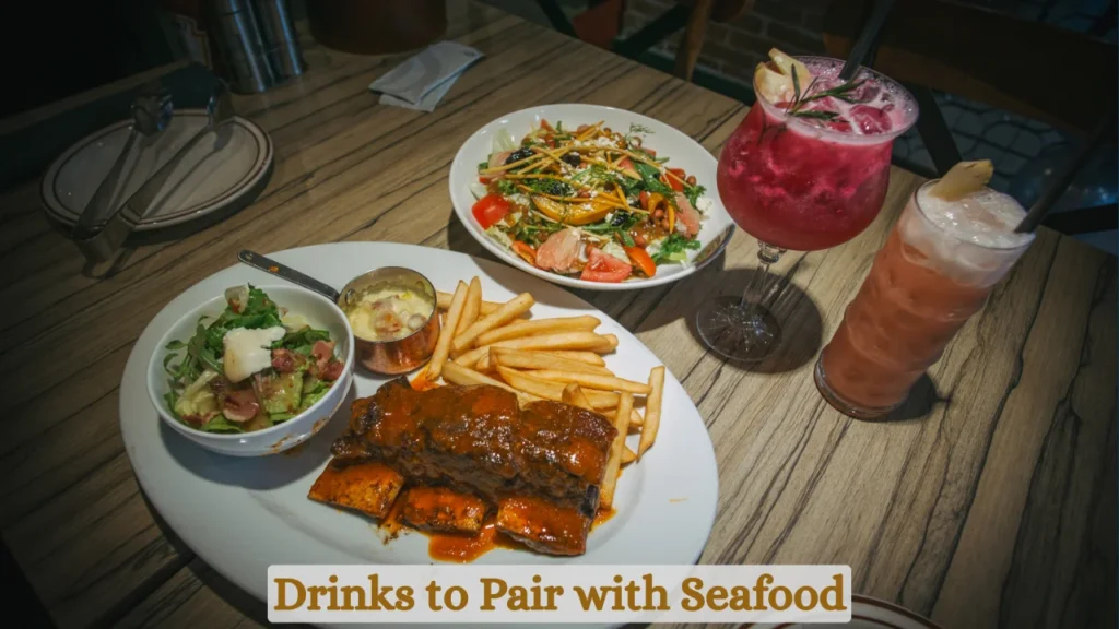 Drunken Admiral Menu and Drinks to Pair with Seafood