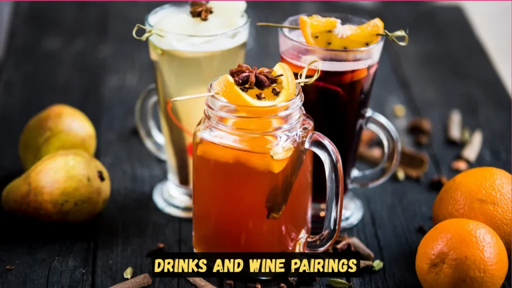 Ging Thai Menu and Drinks and Wine Pairings