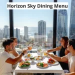 Horizon Sky Dining Menu