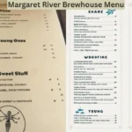 Margaret River Brewhouse Menu