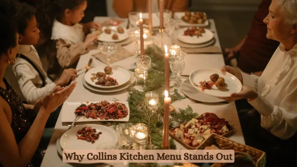 Why Collins Kitchen Menu Stands Out