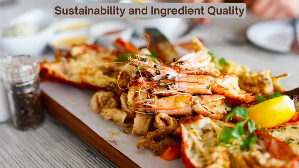 Dean and Nancy on 22 Menu and Sustainability and Ingredient Quality