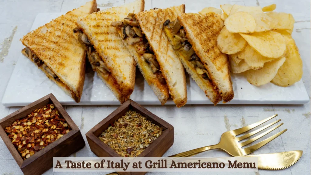 A Taste of Italy at Grill Americano Menu