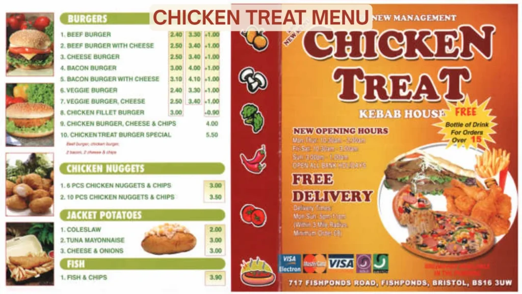 Chicken Treat Menu