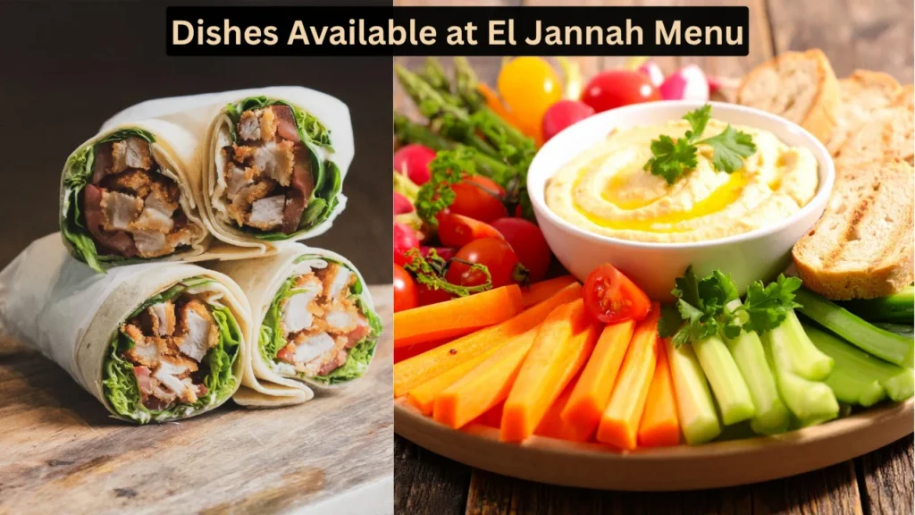Dishes Available at El Jannah Menu
