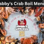 Krabby's Crab Boil Menu