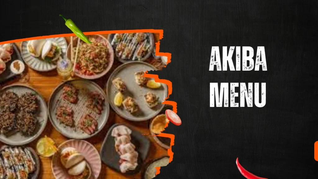 Akiba Menu
