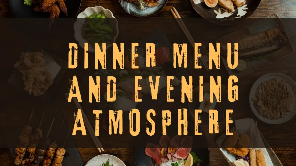 Boundary Island Brewery Menu and Dinner Menu and Evening Atmosphere