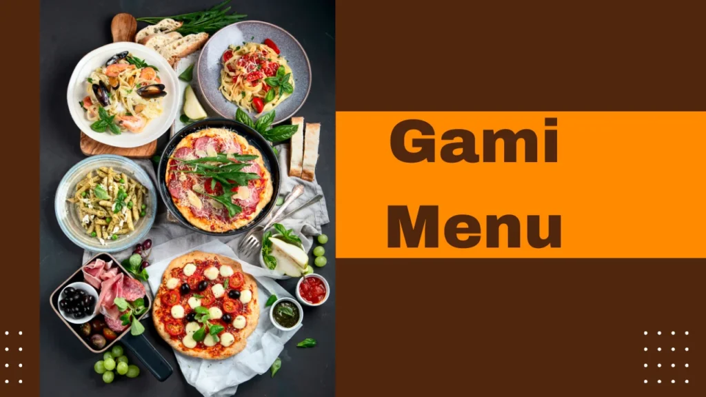 Gami Menu