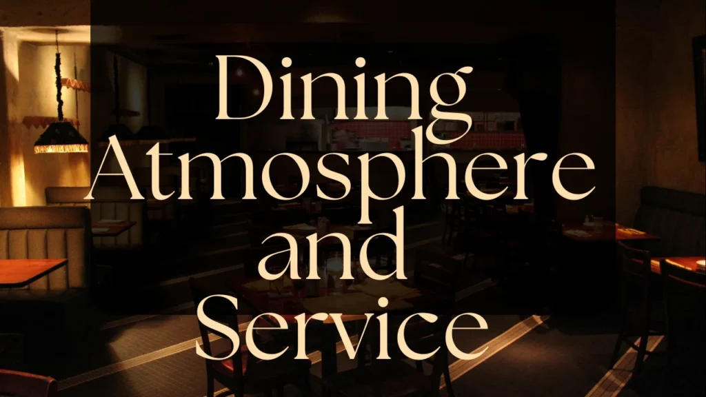 Margaret Double Bay Menu and Dining Atmosphere and Service