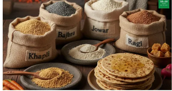 Warm Up This Winter with Khapli, Bajra, Jowar & Ragi Flours