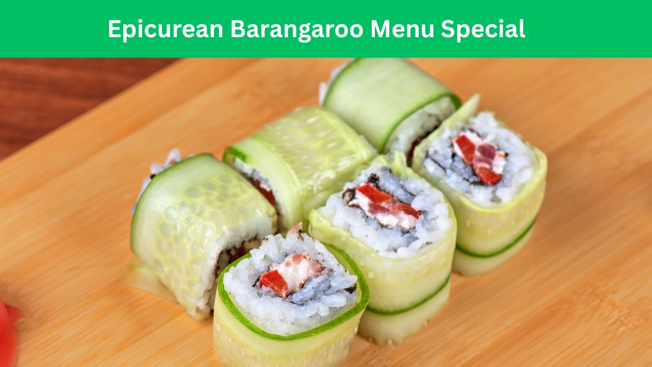 Epicurean Barangaroo Menu Special