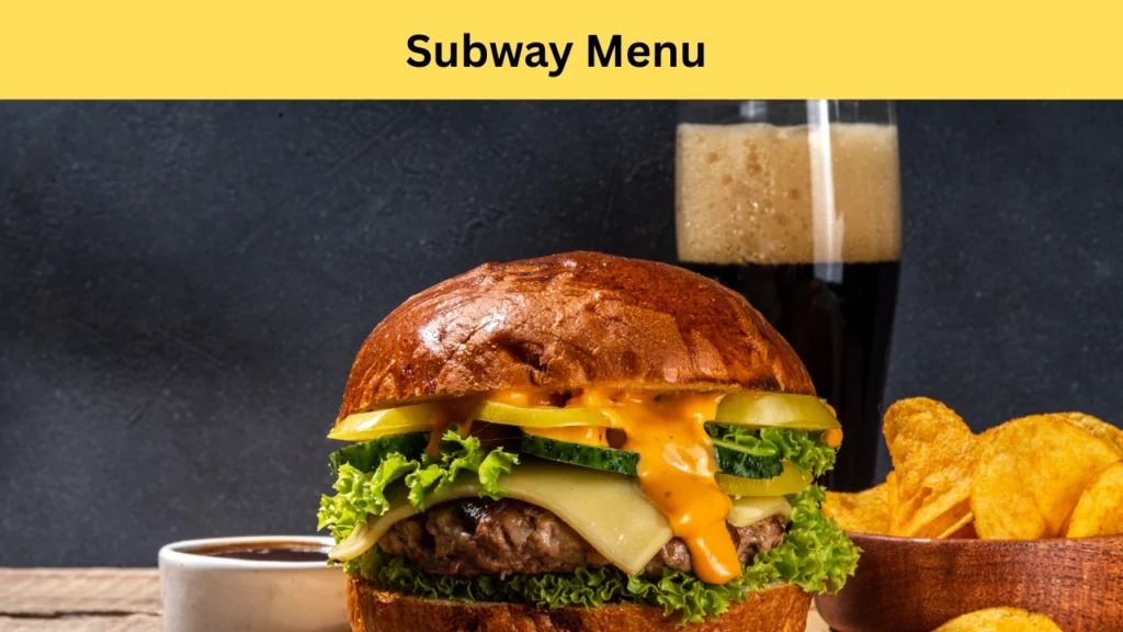 Subway menu