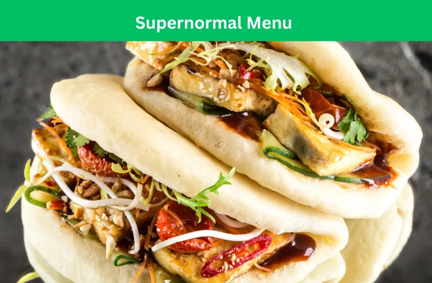 Supernormal Menu