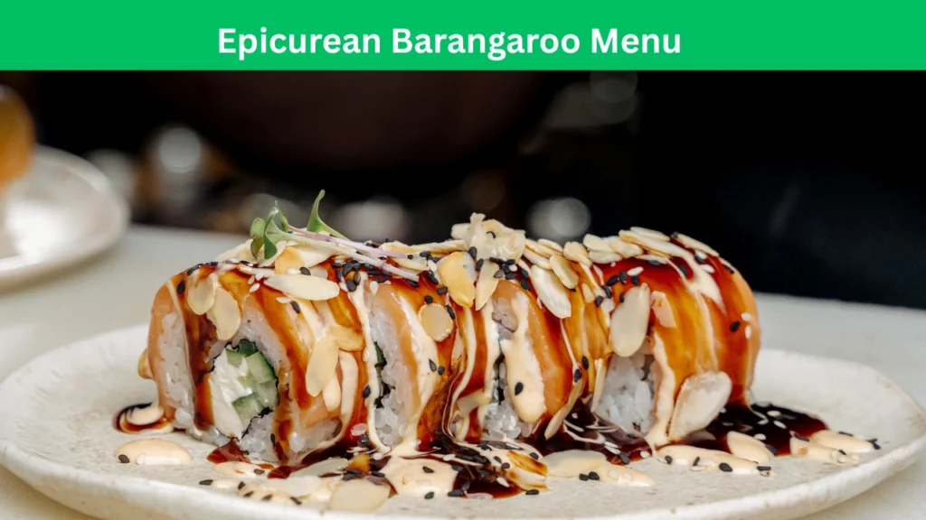 epicurean barangaroo menu