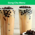 Gong Cha Menu
