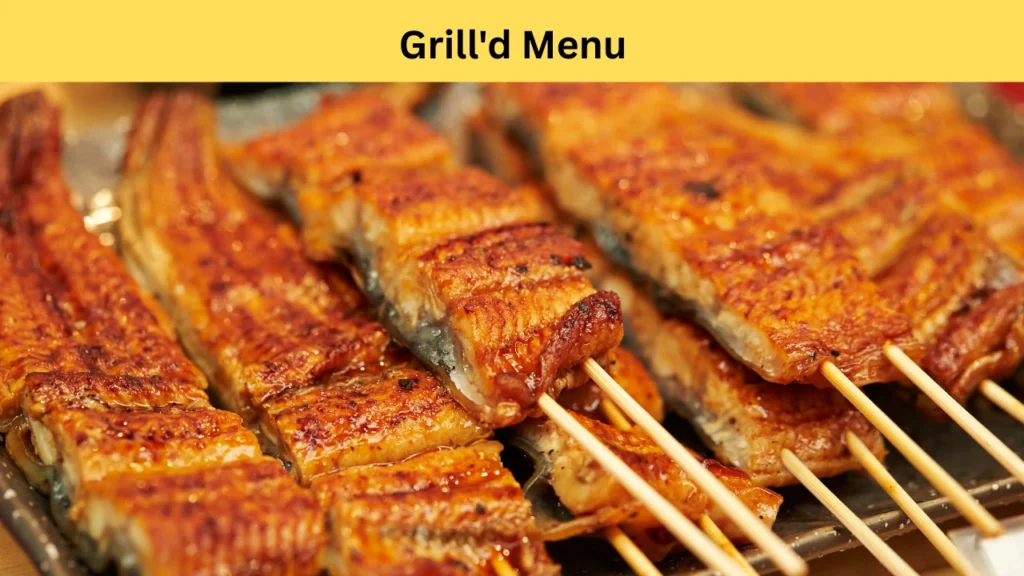 grill'd menu