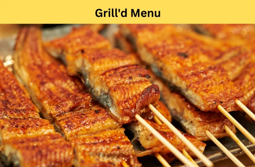 grill'd menu