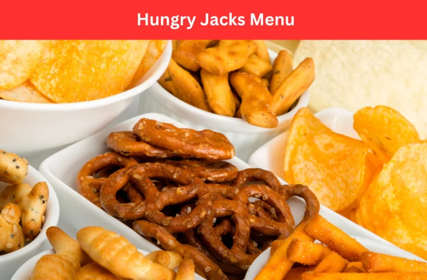 hungry jacks menu