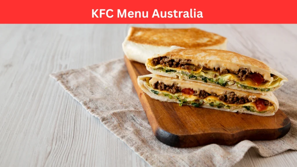 kfc menu australia