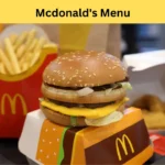 mcdonald's menu