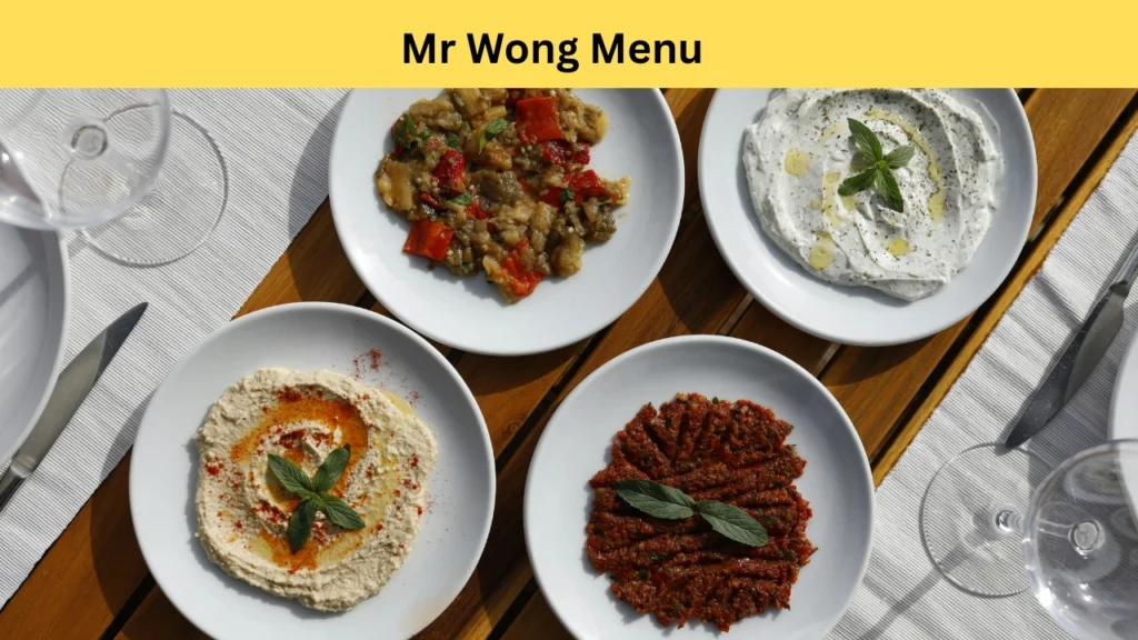 mr wong menu
