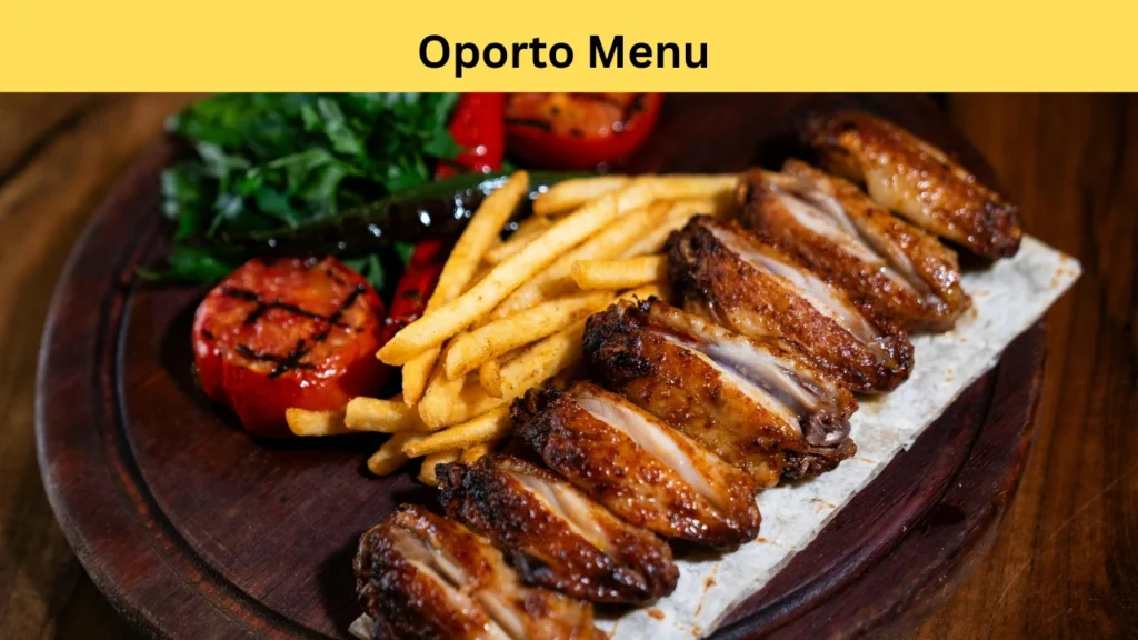 oporto menu